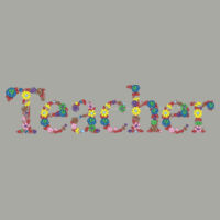 Teacher Flower  Design